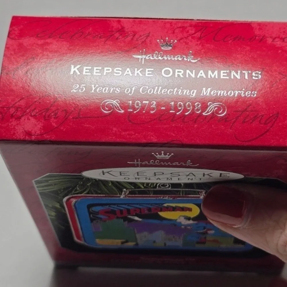 Hallmark Keepsake Superman Lunchbox Ornament Commemorative Man of Steel‎ NIB